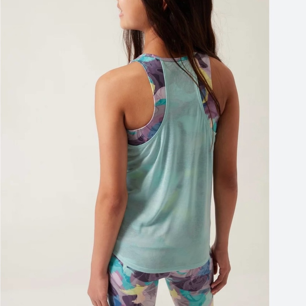 Athleta Girl Perfect Pair Tank Size M 8-10 Girls